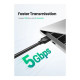 Дата кабель USB 3.0 AM\/AM 2.0m US128 black Ugreen (10371)