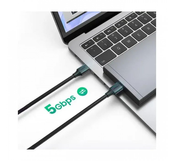 Дата кабель USB 3.0 AM\/AM 3.0m US128 black Ugreen (90576)