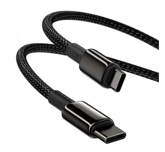 Дата кабель USB-C to USB-C 1.0m 100W black Baseus (CATWJ-01)