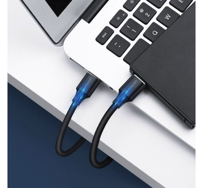 Дата кабель USB 2.0 AM\/AM 1.0m black Ugreen (10309)