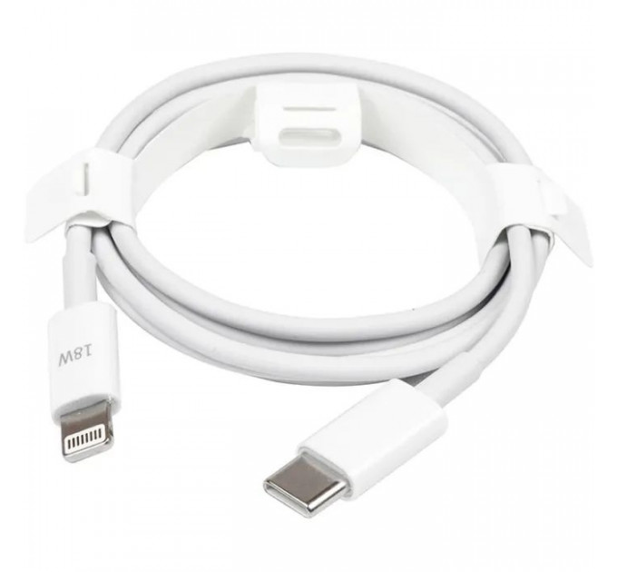 Дата кабель USB-C to Lightning 1.0m 18W PowerPlant (CA913268)