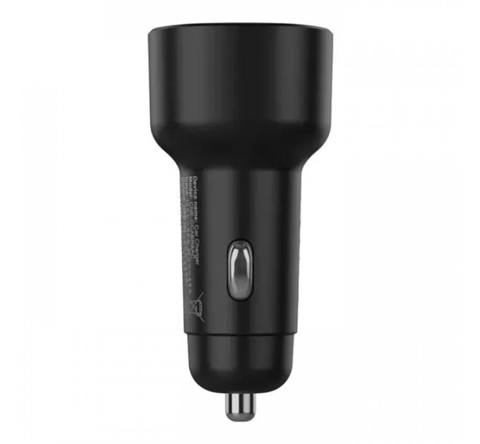 Зарядний пристрій Canyon 1xUSB + 1xUSB-C PD85W black (CNE-CCABR8AC)