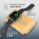 Батарея універсальна ColorWay 10 000 mAh PD\/22.5W, 15W MagSafe & Watch Wireless Amber (CW-PB100LPA2Y-WPDD)