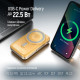 Батарея універсальна ColorWay 10 000 mAh PD\/22.5W, 15W MagSafe & Watch Wireless Amber (CW-PB100LPA2Y-WPDD)
