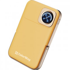 Батарея універсальна ColorWay 10 000 mAh PD\/22.5W, 15W MagSafe & Watch Wireless Amber (CW-PB100LPA2Y-WPDD)