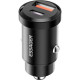 Зарядний пристрій Essager 1xUSB + 1xUSB-C 45W black (ECCAC45-TL01-Z)