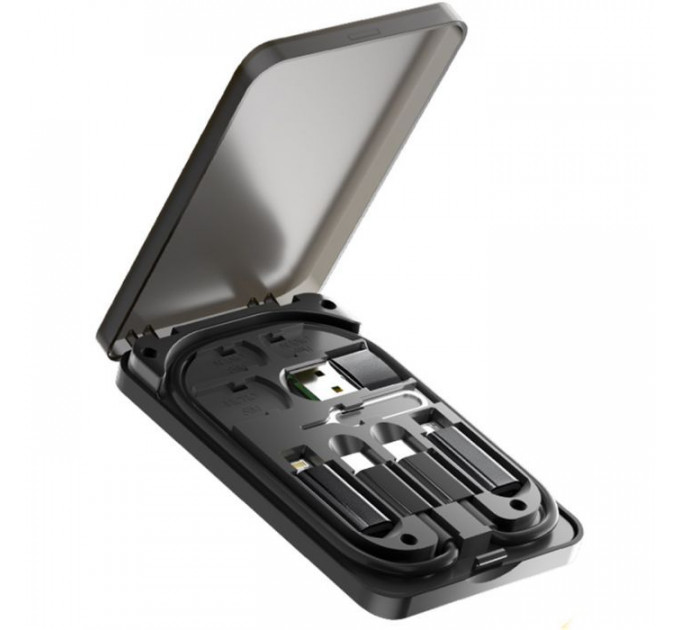 Дата кабель USB charging cable set Treasure box 0.28m Essager (ECJHZ-JH01-P)