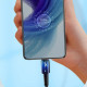 Дата кабель USB 2.0 AM to USB-C 1.0m 7A 100W blue Essager (EXC7A-CG03-P)