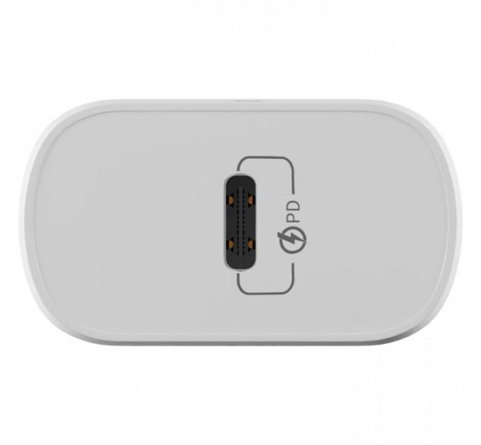 Зарядний пристрій Globex USB-C 20W FastPower white (20WC1A)