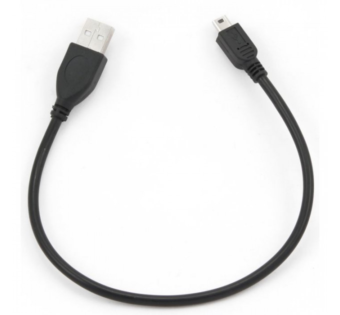 Дата кабель USB 2.0 AM to Mini 5P 0.3m Cablexpert (CCP-USB2-AM5P-1)