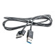 Дата кабель USB 2.0 AM to Apple 30pin 1.0m PowerPlant (DV00DV4032)