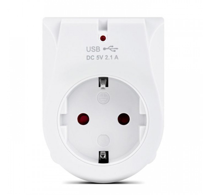 Зарядний пристрій REAL-EL 2*USB 10W (CS-25)