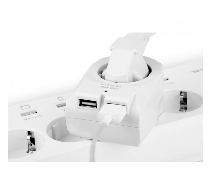 Зарядний пристрій REAL-EL 2*USB 10W (CS-25)