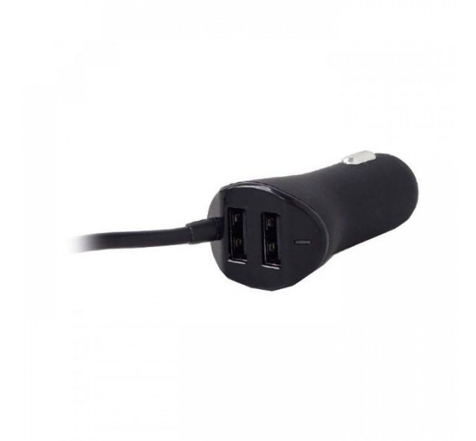 Зарядний пристрій EnerGenie car 4xUSB 9.6 А (EG-4U-CAR-01)