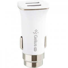 Зарядний пристрій Gelius Pro Apollo GP-CC01 2USB 3.1A + Cable MicroUSB White (71434)