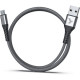Дата кабель USB 2.0 AM to Micro 5P 1.0m Flex Gray Pixus (4897058531145)