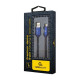 Дата кабель USB 2.0 AM to Lightning 2.0m Cablexpert (CC-USB2J-AMLM-2M-BL)