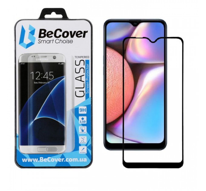 Стекло защитное BeCover Samsung Galaxy A10s 2019 SM-A107 Black (704116)