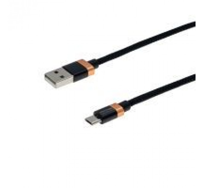 Дата кабель USB 2.0 AM to Micro 5P 1.0m Grand-X (FM07CB)