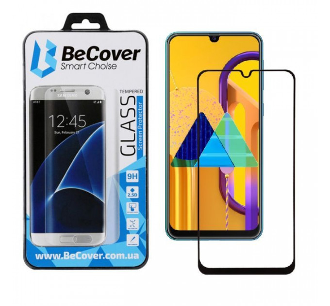 Стекло защитное BeCover Samsung Galaxy M31 SM-M315 Black (704724) Стекло защитное BeCover Samsung Galaxy M31 SM-M315 Black (704724)