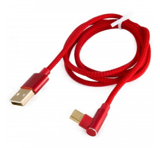 Дата кабель USB 2.0 AM to USB-C 1.0m 90° Extradigital (KBU1763)
