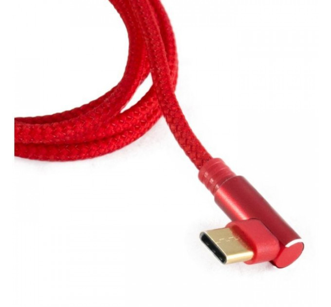Дата кабель USB 2.0 AM to USB-C 1.0m 90° Extradigital (KBU1763)