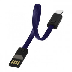 Дата кабель USB 2.0 AM to Lightning 0.22m blue ColorWay (CW-CBUL021-BL)