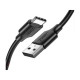 Дата кабель USB 2.0 AM to USB-C 1.0m US287 Black Ugreen (60116)