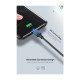 Дата кабель USB 2.0 AM to USB-C 1.0m US287 Black Ugreen (60116)
