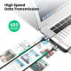 Дата кабеля USB 2.0 AM to Micro 5P 1.0m US290 Aluminum Braid Black Ugreen (60146)
