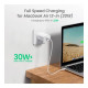 Зарядний пристрій Ugreen CD127 Type-C PD 30W Charger (White) (70161)