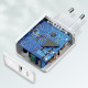 Зарядний пристрій Ugreen CD170 36W USB + Type-C Charger (White) (60468)