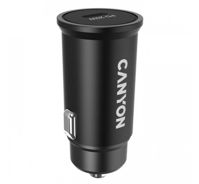 Зарядний пристрій Canyon PD 20W Pocket size car charger (CNS-CCA20B)