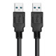 Дата кабель USB 3.0 AM\/AM 1.5m PowerPlant (CA911820)
