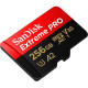 Карта пам/'яті SanDisk 256 GB microSDXC UHS-I U3 Extreme Pro+SD Adapter (SDSQXCD-256G-GN6MA)