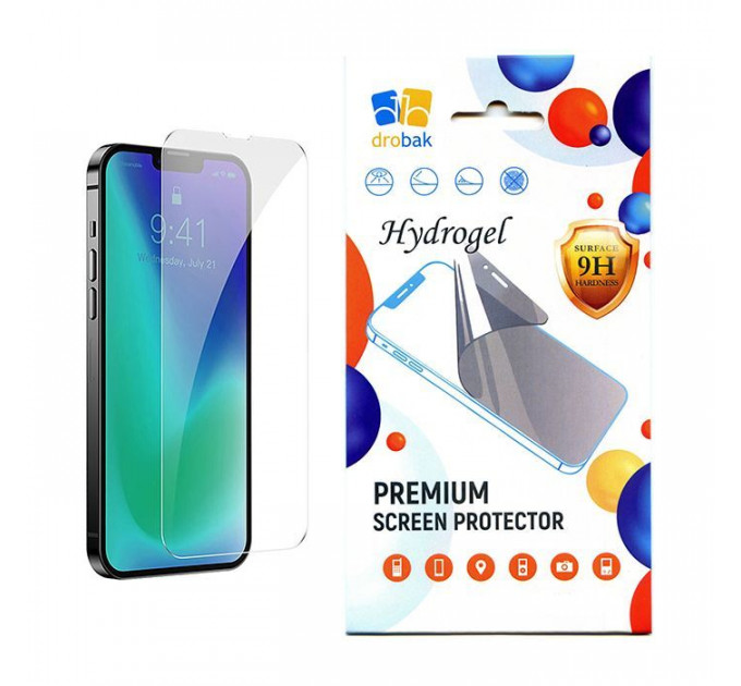 Плівка захисна Drobak Hydrogel Apple iPhone 14 (505064) (505064)
