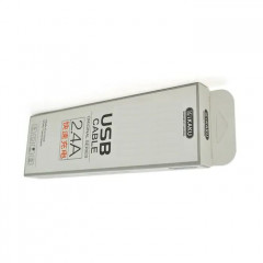 Дата кабель USB 2.0 AM to USB-C 1.0m JINDIAN 2.4A Silver iKAKU (KSC-028-S-TC)
