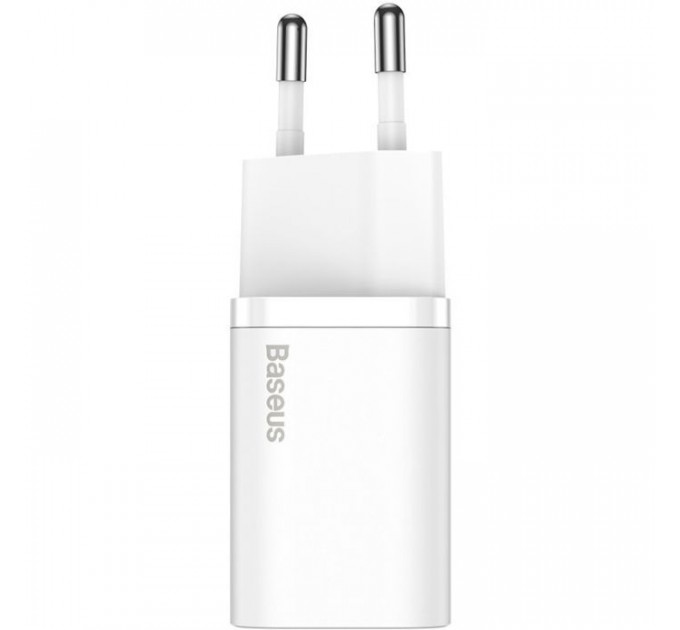 Зарядний пристрій Baseus Super Si Quick Charger 1C White (CCSP020102)