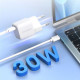 Зарядний пристрій Choetech 1хUSB-C 30W PD QC3.0 PD5007 white (PD5007-EU-WH)