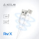 Дата кабеля USB 2.0 AM to Type-C 1.2m PwrX 30W ACCLAB (1283126559532)