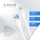 Дата кабеля USB 2.0 AM to Type-C 1.2m PwrX 30W ACCLAB (1283126559532)
