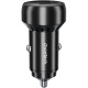 Зарядний пристрій Choetech USB-C+USB-A 60W QC3.0\/PD\/PPS black (TC0014-BK)