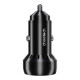 Зарядний пристрій Choetech USB-C+USB-A 60W QC3.0\/PD\/PPS black (TC0014-BK)