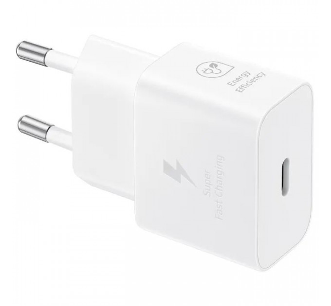 Зарядний пристрій Samsung 25W Power Adapter (w\/o cable) White (EP-T2510NWEGEU)