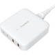 Зарядное устройство для Choetech GaN 2 USB-A \/ 2 USB-C 100W QC3.0\/PD\/PPS (PD8008-EU-WH)