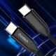 Дата кабеля USB-C to USB-C 2.0m 240W USB2.0 Choetech (XCC-1036-BK)