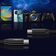 Дата кабеля USB-C to USB-C 2.0m 240W USB2.0 Choetech (XCC-1036-BK)