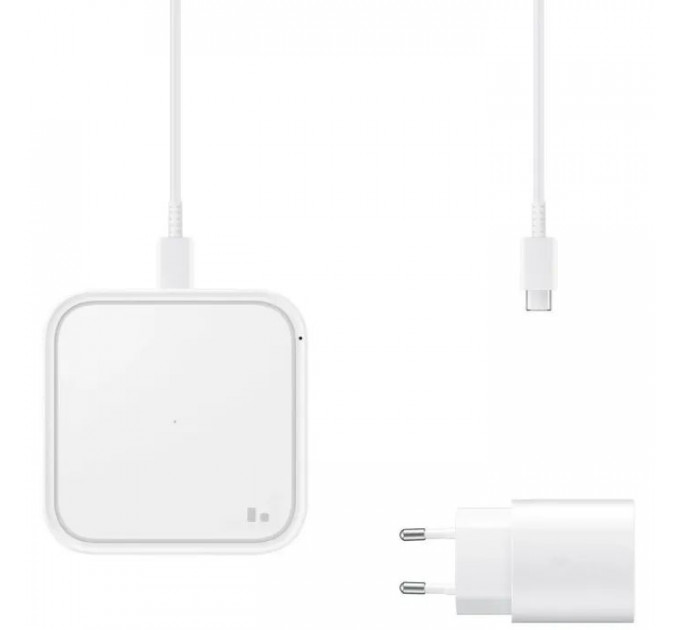 Зарядний пристрій Samsung 15W with Power Adaptor White (EP-P2400TWEGEU)