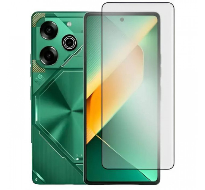 Скло захисне BeCover Tecno POVA 6 Neo (LI6) 6.78\" Black (711581)