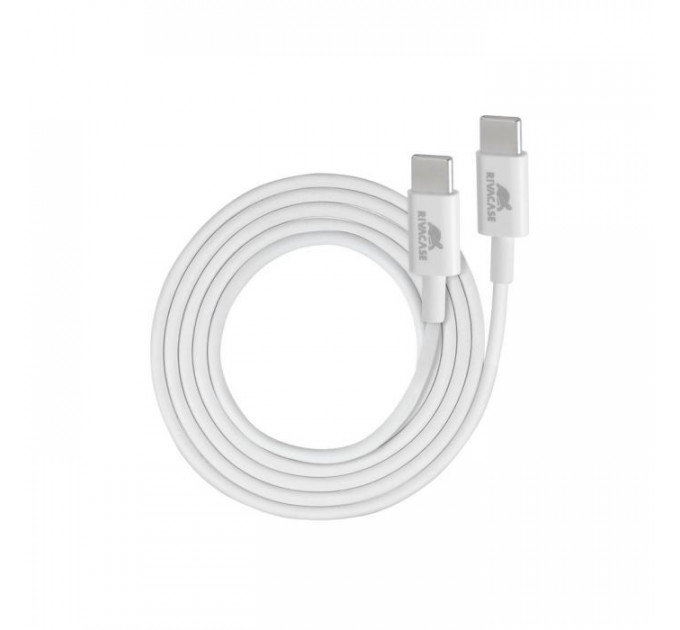 Зарядний пристрій RivaCase 1xUSB Type-C PD 20 Вт кабель Type-C white (PS4101 WD4 (White))